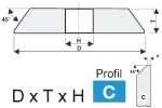 Br.kot. alf. 250x10x32 96A60L8VC40 53971 2545.09