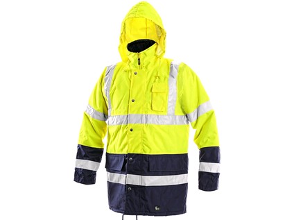 Bunda reflexn OXFORD zimn lto-modr v.2XL