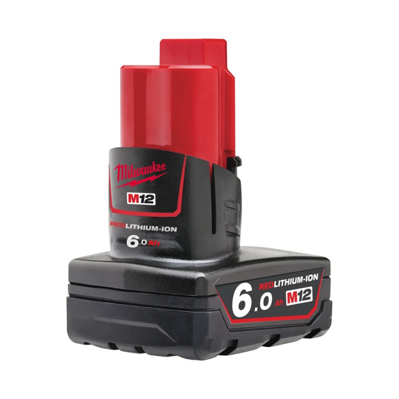 MILWAUKEE M12 B6 akumultor REDLITHIUM-ION 12 V, 6,0 Ah