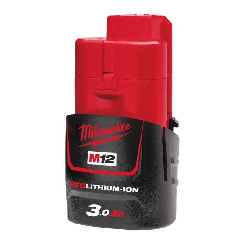 MILWAUKEE M12 B3 akumultor REDLITHIUM-ION 12 V, 3,0 Ah
