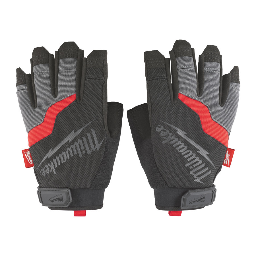 MILWAUKEE rukavice bez prstov ve.   9/L