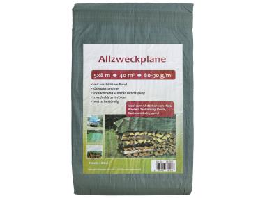 Zakrvacia plachta PE 5x8m - 80gr./m2