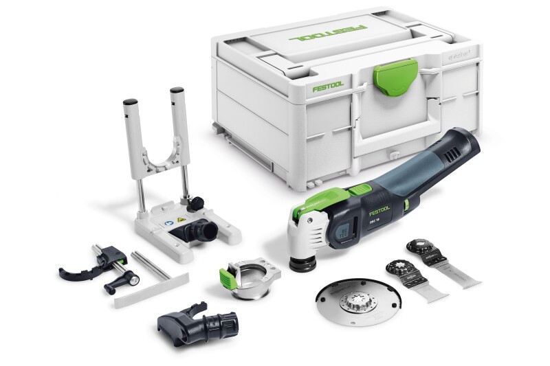 FESTOOL OSC 18 E-Basic-Set oscilan nradie