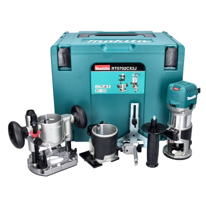 MAKITA RT0702CX2J frza jednorun s prsluenstvom