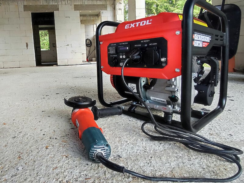 EXTOL elektrocentrla invertorov rmov 1F, 3,5kW, 7HP, run tart