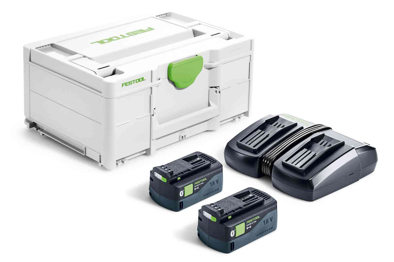 FESTOOL SYS 18V 2x5,0/TCL 6 DUO napjacia sada