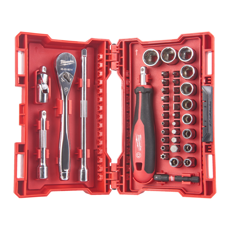 MILWAUKEE 38-dielna golasada 1/4" so skrutkovaom 4932479096