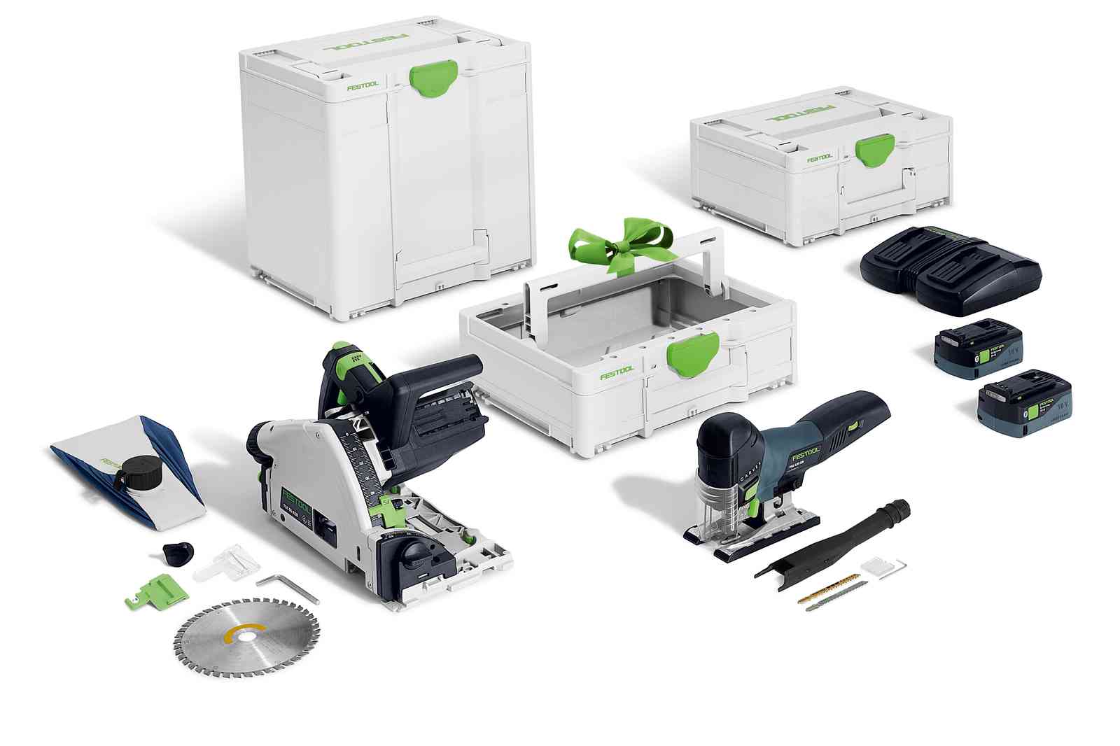 FESTOOL Combo aku sada TSC 55K / PSC 420 / TB M 137