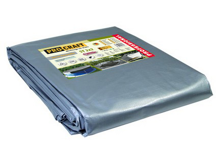 PROCRAFT zakrvacia plachta ST 3x5m nepremokav 200g/m2 strieborn