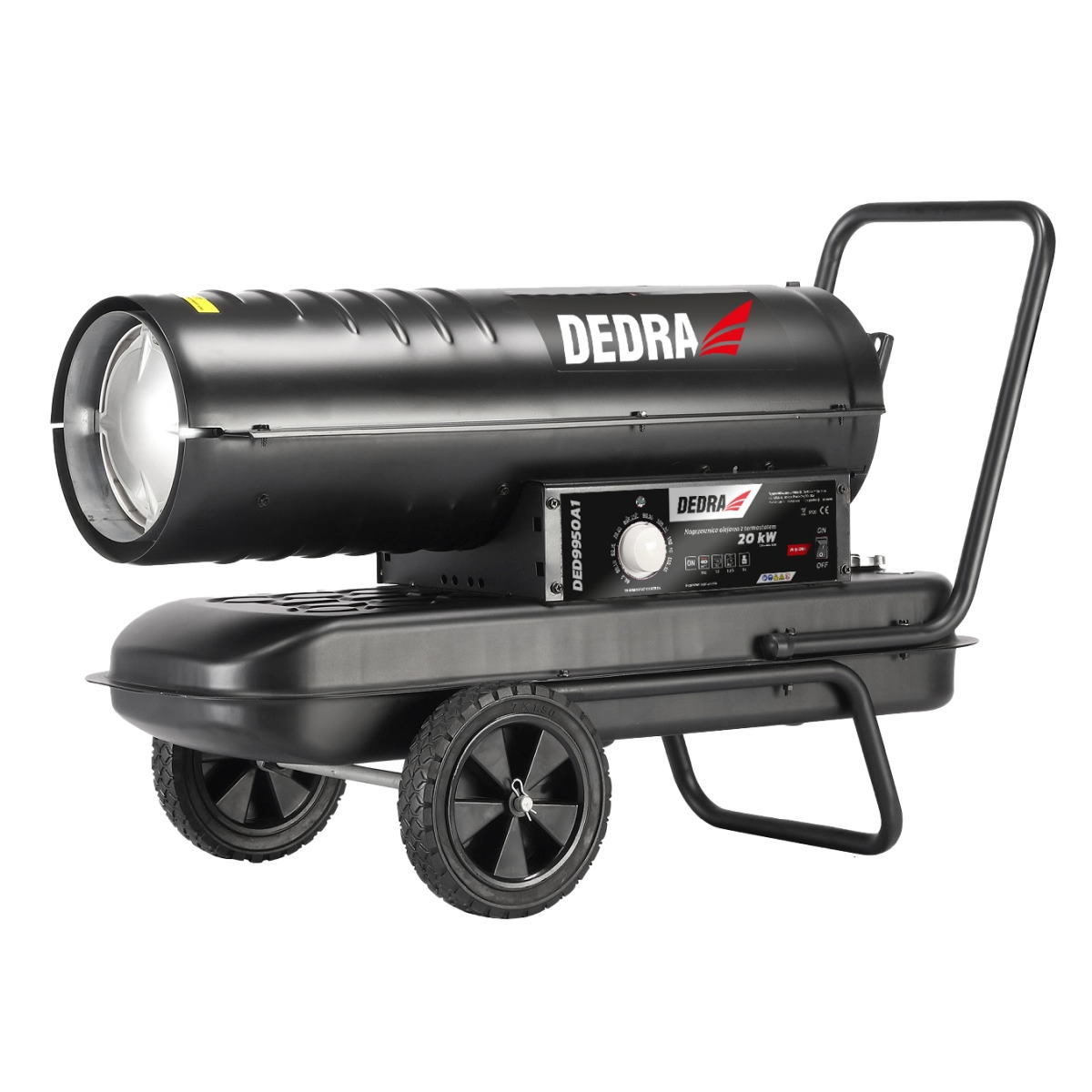 DEDRA DED9950A1 naftov ohrieva s termostatom 20kW