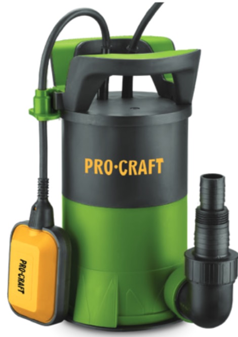 PROCRAFT PN28 ponorn erpadlo 750W 14000 l/h 3v1 kaly/ist
